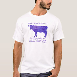 Purple Cow Regrets T-Shirt
