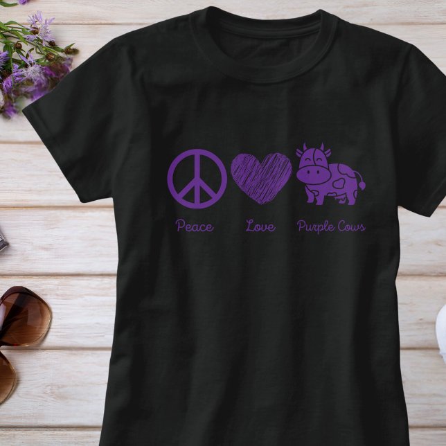 Purple Cow Shirt (Creator Uploaded)