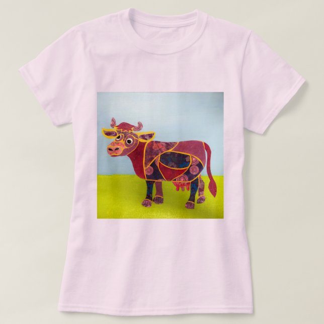 Purple Cow T-Shirt (Design Front)