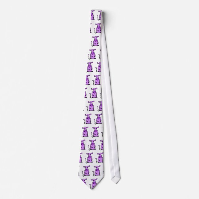 Purple cow tie (Front)