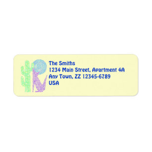 Purple Coyote Wolf Southwestern Design