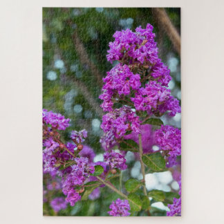 Purple Crape Myrtle, Livermore Jigsaw Puzzle