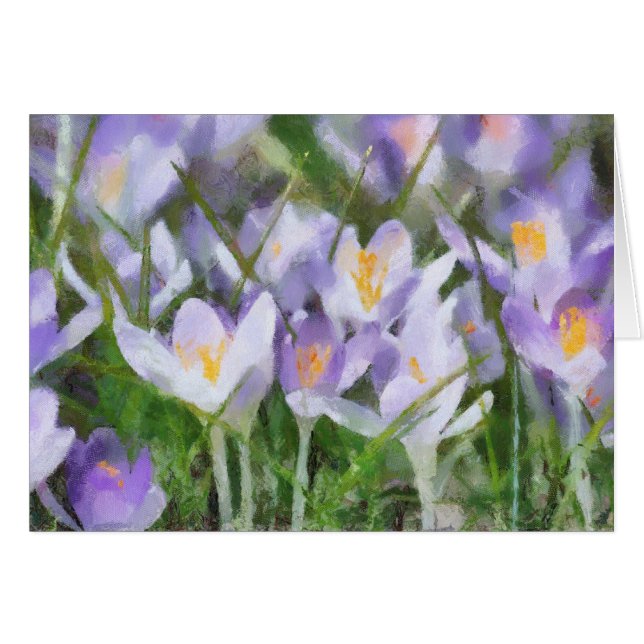 Purple Crocus (Front Horizontal)