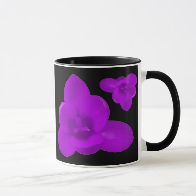 Purple Crocus Mug (Right)