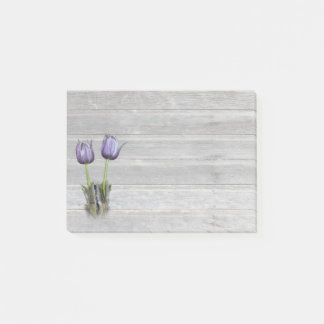 Purple Crocus Prairie Flower Post-it Notes