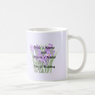 Purple Crocuses Wedding Products Coffee Mug