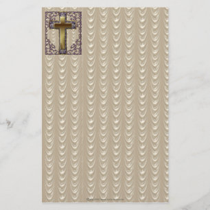 Purple Cross Stationary Stationery