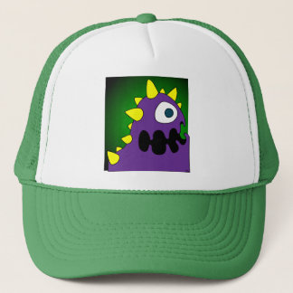 PURPLE CRUNCHER TRUCKER HAT
