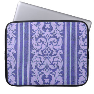 Purple crushed velvet wallpaper photo image laptop sleeve