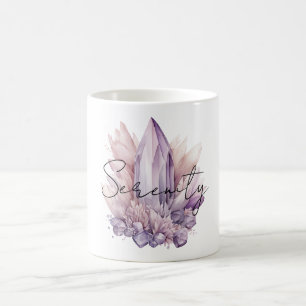 Purple Crystals Coffee Mug