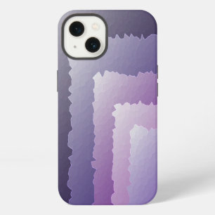 Purple crystals iPhone 13 case