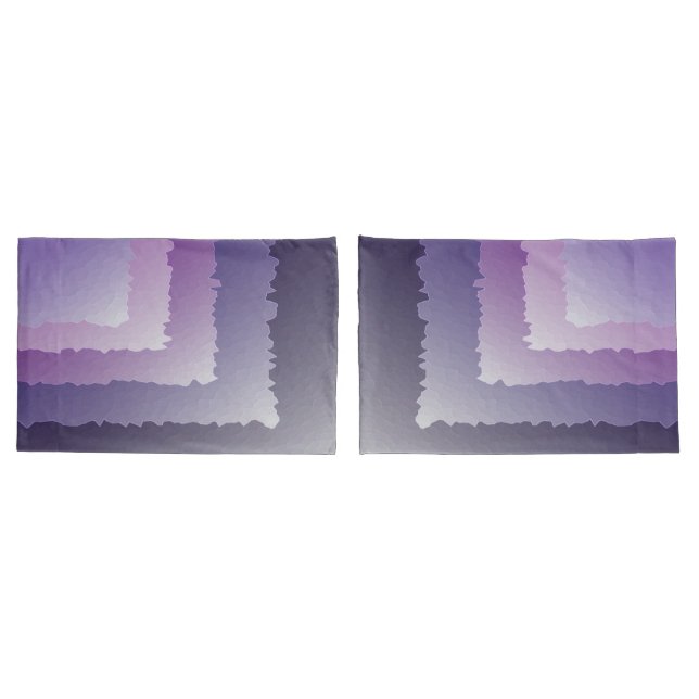 Purple crystals pillowcase (Back-Set)
