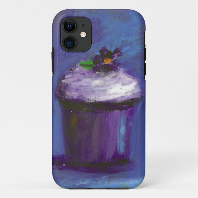 Purple cupcake case (Back)