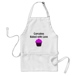 Purple Cupcake Standard Apron