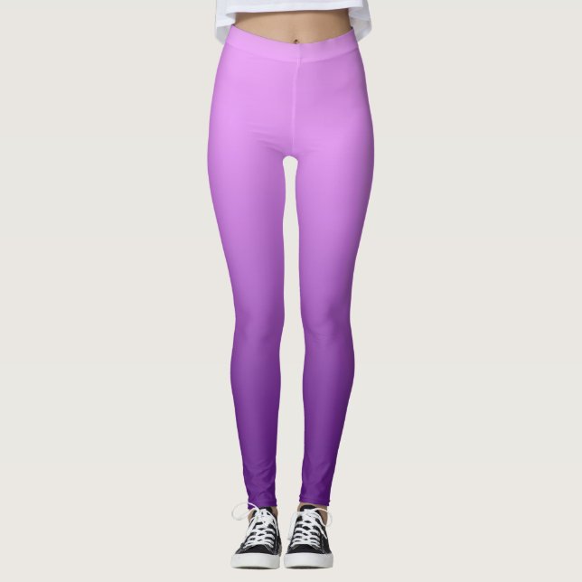 Purple Custom Leggings (Front)