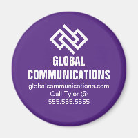 Purple Cyber Technology Computer Company Custom