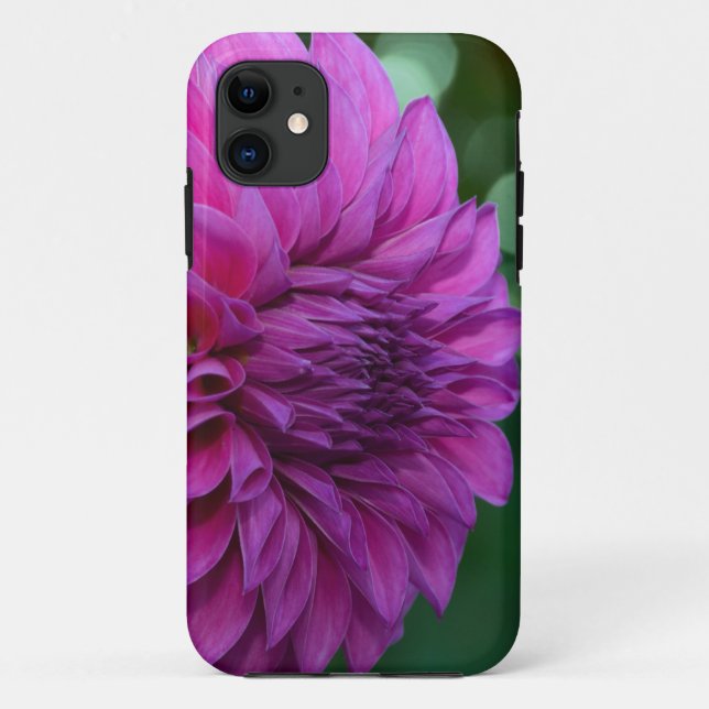 Purple dahlia flower Case-Mate iPhone case (Back)