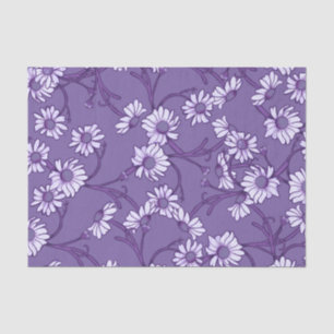 Purple Daisies Tissue Paper