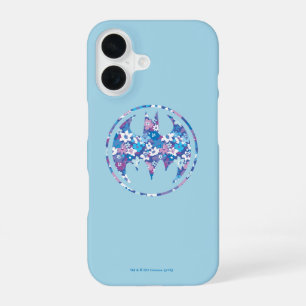 Purple Daisy Bat Signal iPhone 16 Case