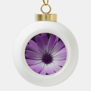 Purple Daisy Flower Ornament
