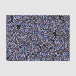 Purple Daisy Flowers                               Tissue Paper