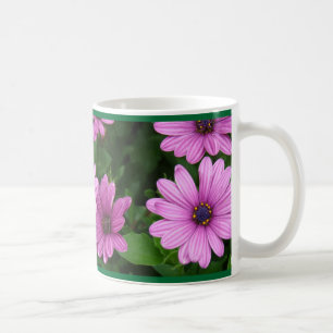 Purple dalias coffee mug