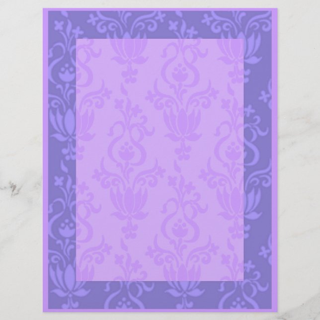 Purple damask (Front)