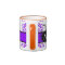 Purple damask and monogram