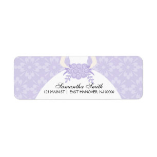 Purple Damask Bridal Shower