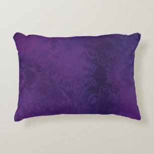 purple decorative cushion