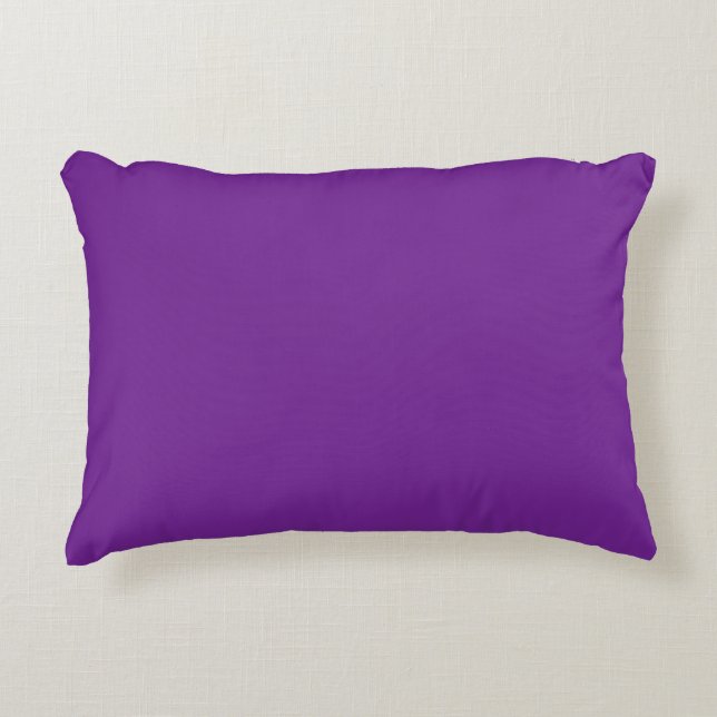 Purple Decorative Cushion (Front)