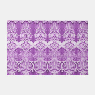 Purple Decorative Doormat