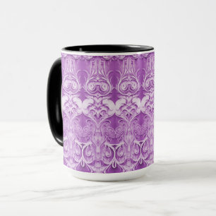 Purple Decorative Mug
