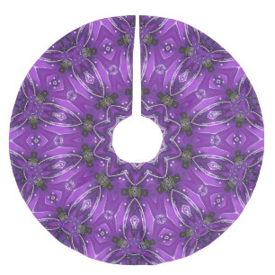 Purple Decorative Tree Skirt