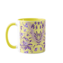 Purple Delight with a Splash of Yellow