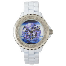Purple Diamond Lady's Watch