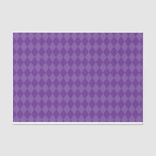 PURPLE DIAMOND MARDI GRAS PATTERN TISSUE PAPER
