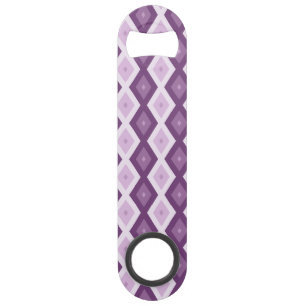 Purple diamond pattern