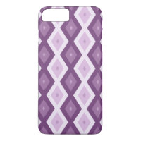 Purple diamond pattern