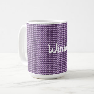 Purple diamonds coffee mug