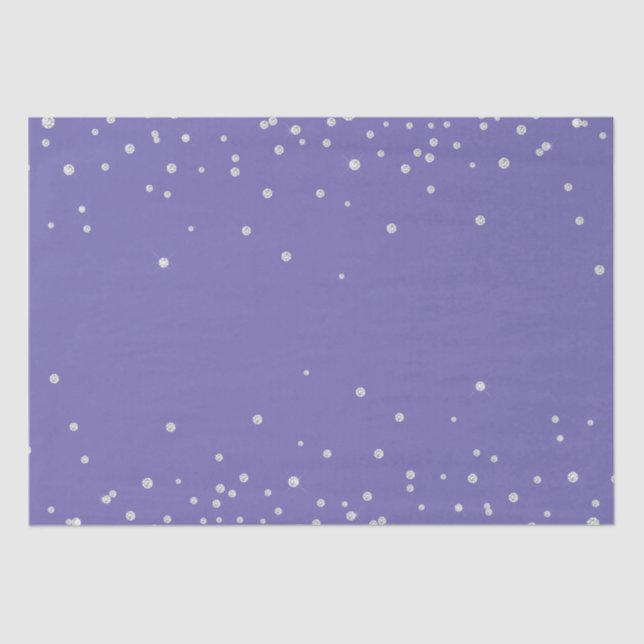 Purple Diamonds Tissue Paper (Front)