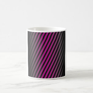 Purple Diffuse Lines Coffee Mug
