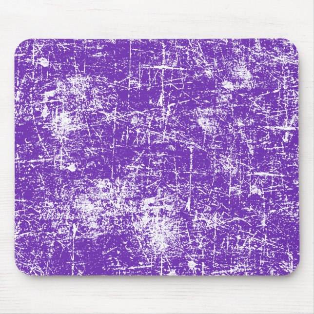 Purple Distressed Mouse Mat (Front)