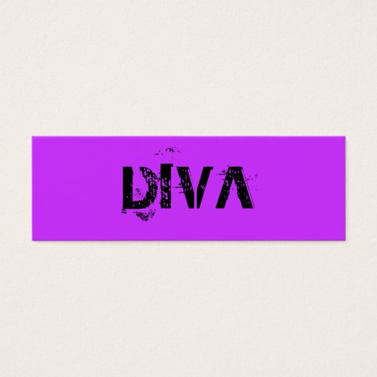 PURPLE DIVA PROFILE CARD
