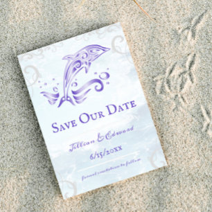 Purple Dolphin Save The Date Announcement