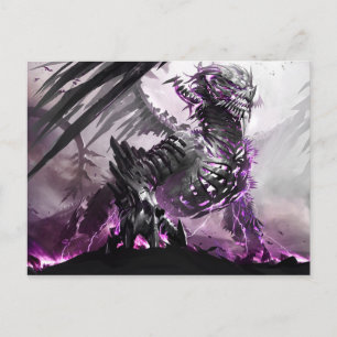 Purple Dragon 5 Postcard
