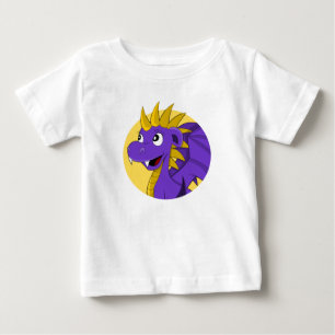 Purple dragon cartoon baby T-Shirt