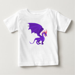 Purple dragon cartoon baby T-Shirt