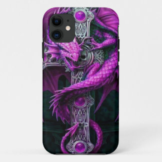 Purple Dragon iPhone 11 Case