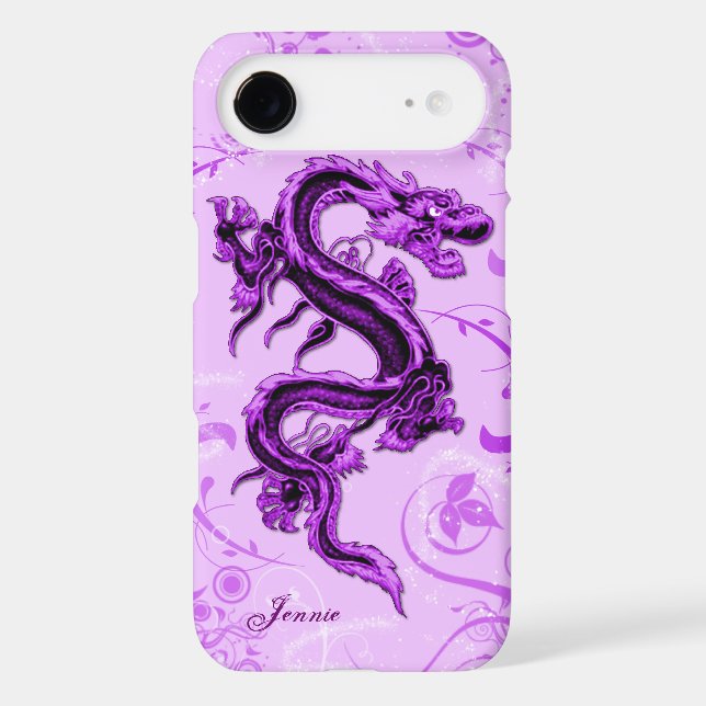 Purple Dragon Custom iPhone 6 Plus Case (Back)
